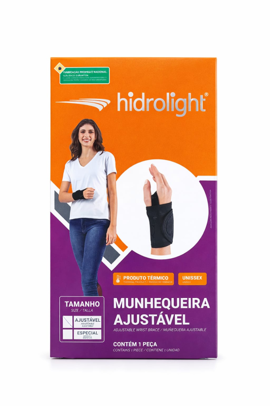 MUNHEQUEIRA AJUSTAVEL TAMANHO ÚNICO HIDROLIGHT