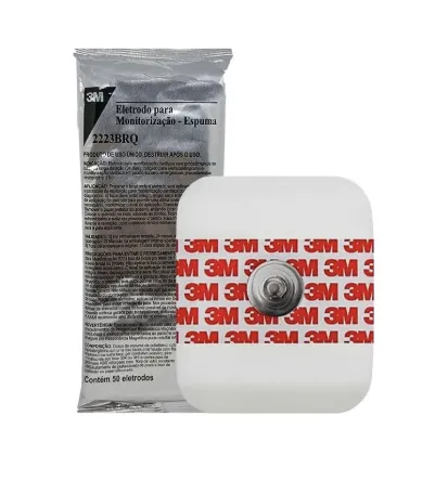 ELETRODO CARDIOLÓGICO ADULTO C/50 3M