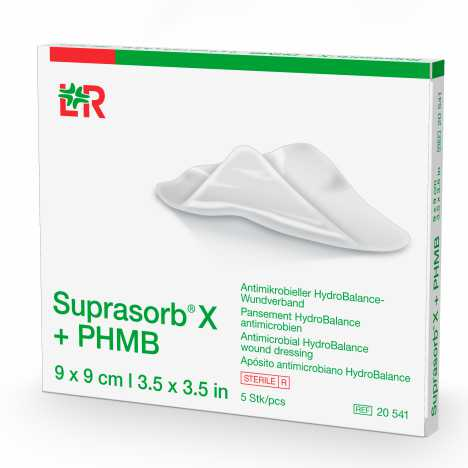 CURATIVO SUPRASORB X+PHMB 9CMX9CM LOHMANN-RAUSCHER