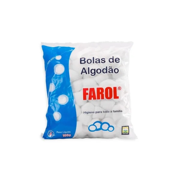 ALGODÃO BOLA 100G FAROL