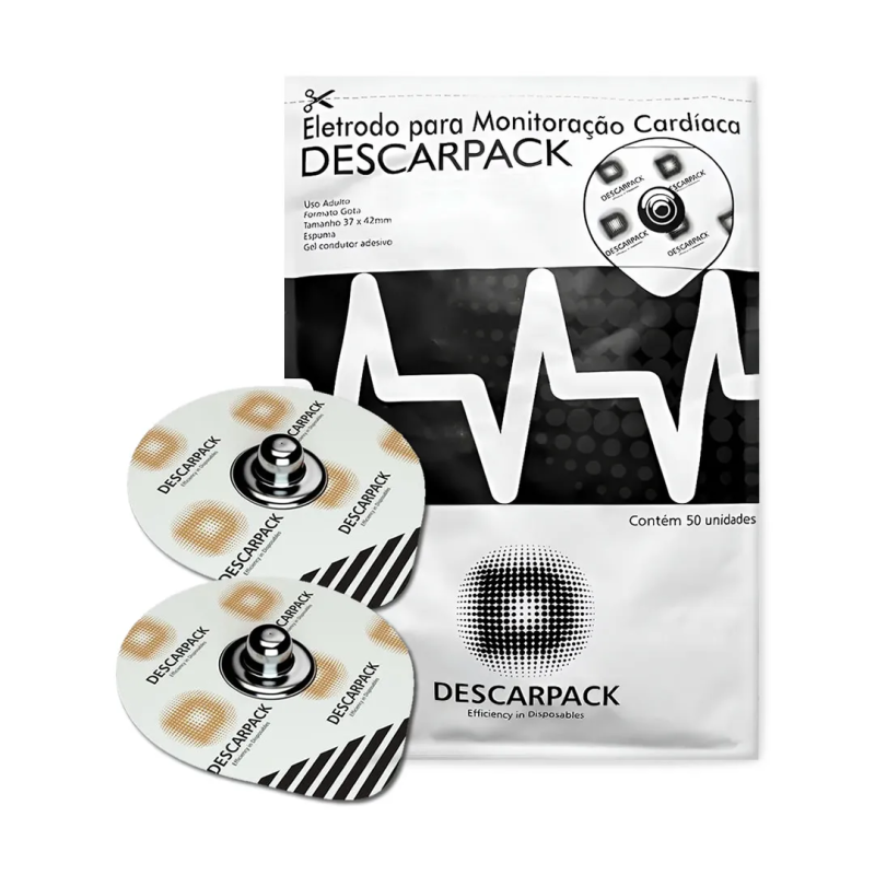 ELETRODO CARDIOLÓGICO ADULTO DESCARPACK