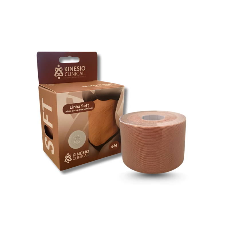 KINESIO CLINICAL SOFT 5CM X 6M BEGE